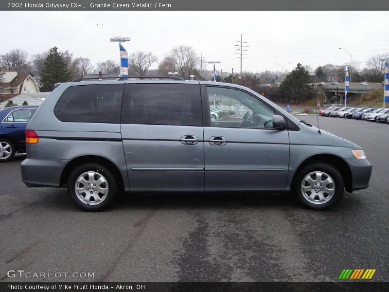 Granite Green Metallic / Fern 2002 Honda Odyssey EX-L