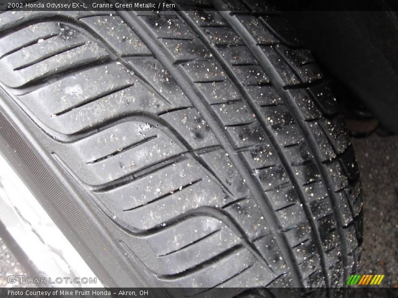 Granite Green Metallic / Fern 2002 Honda Odyssey EX-L