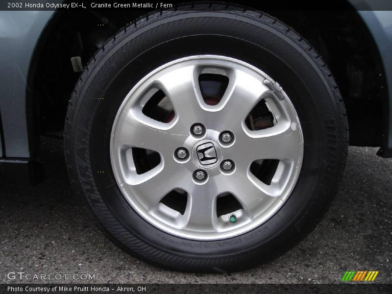 Granite Green Metallic / Fern 2002 Honda Odyssey EX-L