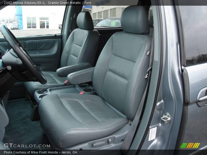 Granite Green Metallic / Fern 2002 Honda Odyssey EX-L