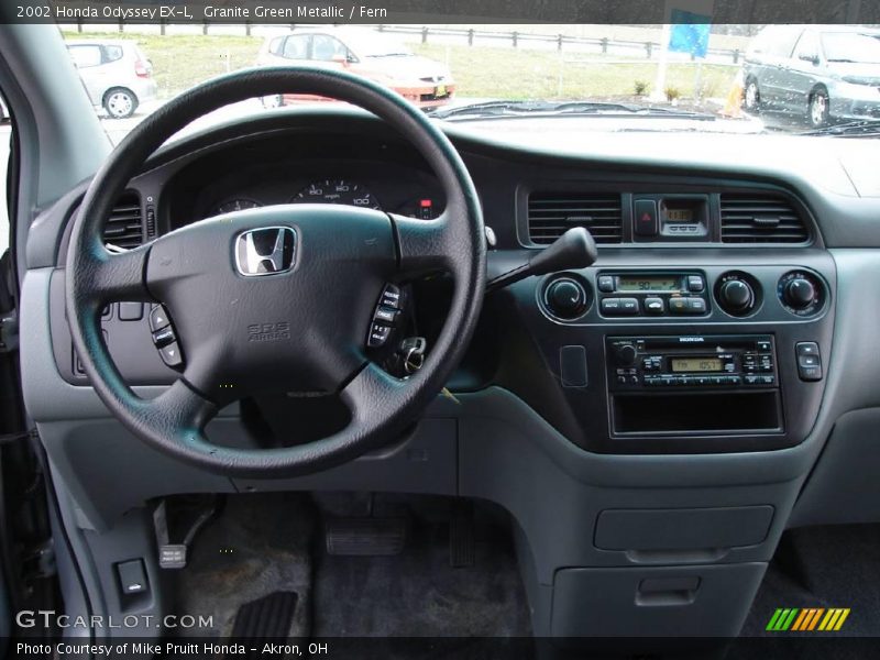 Granite Green Metallic / Fern 2002 Honda Odyssey EX-L