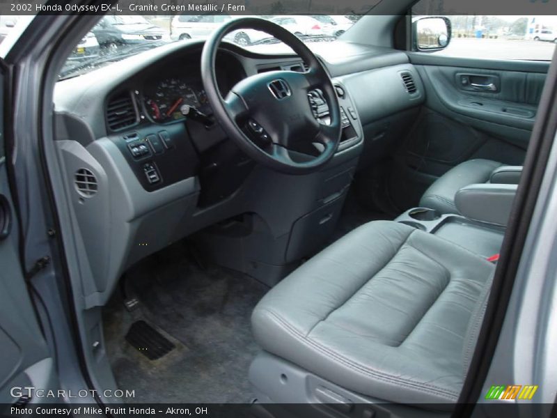 Granite Green Metallic / Fern 2002 Honda Odyssey EX-L
