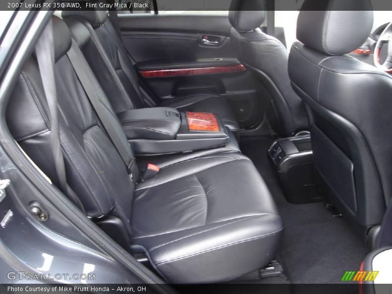 Flint Gray Mica / Black 2007 Lexus RX 350 AWD