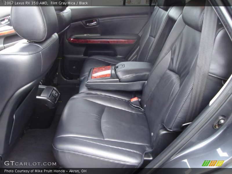 Flint Gray Mica / Black 2007 Lexus RX 350 AWD