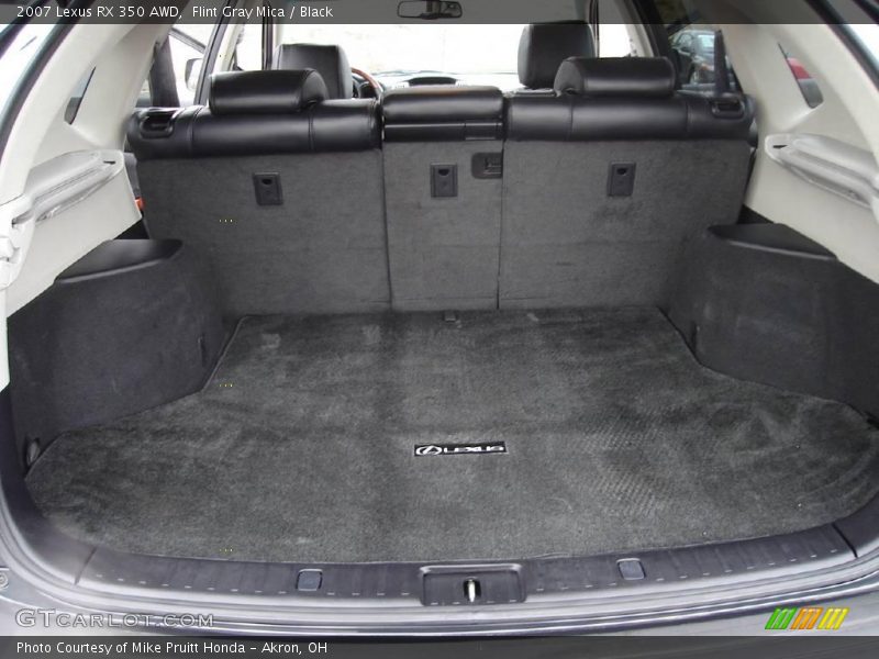 Flint Gray Mica / Black 2007 Lexus RX 350 AWD