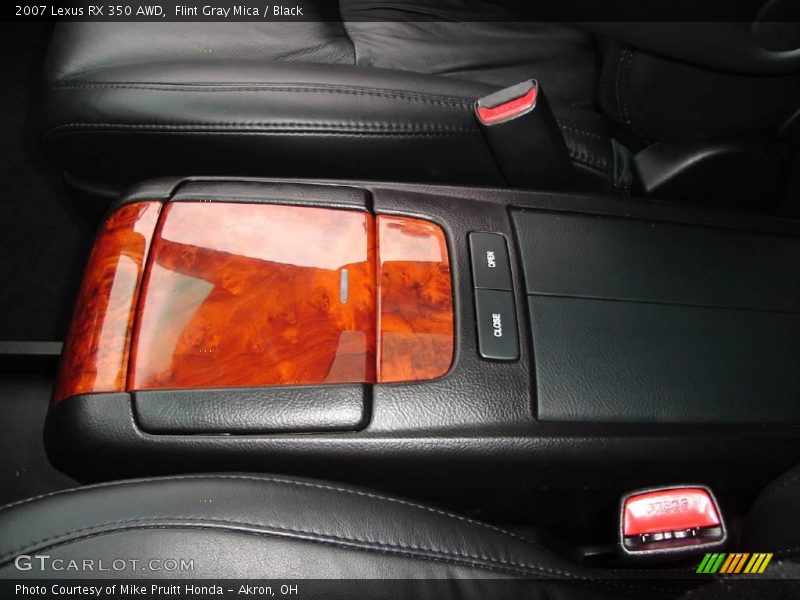 Flint Gray Mica / Black 2007 Lexus RX 350 AWD