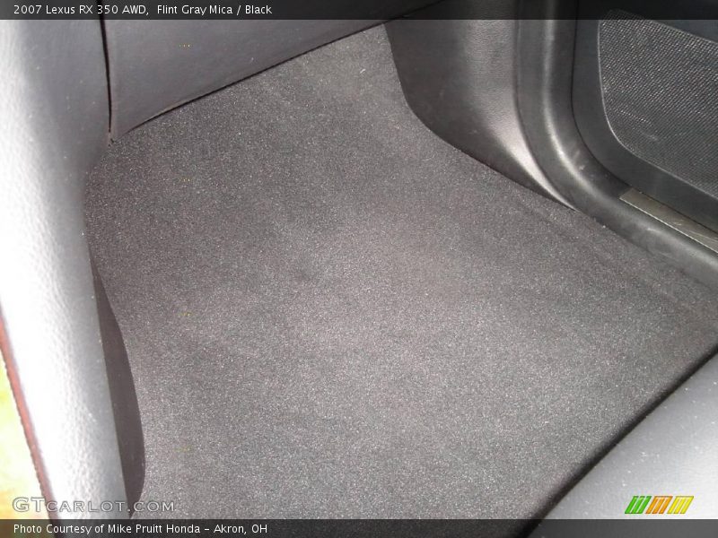 Flint Gray Mica / Black 2007 Lexus RX 350 AWD