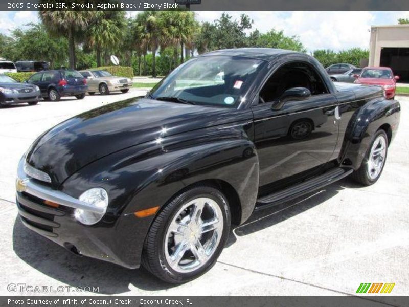 Smokin' Asphalt Black / Ebony Black 2005 Chevrolet SSR