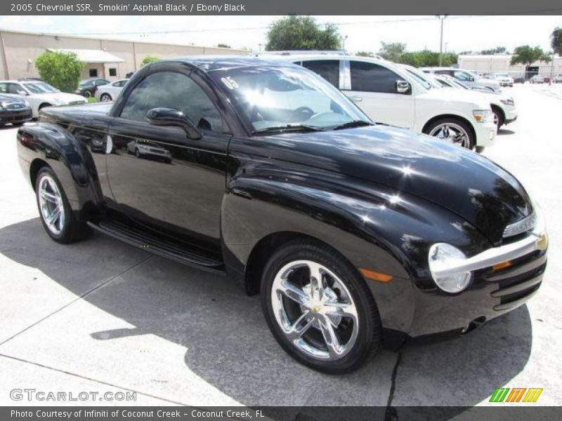 Smokin' Asphalt Black / Ebony Black 2005 Chevrolet SSR