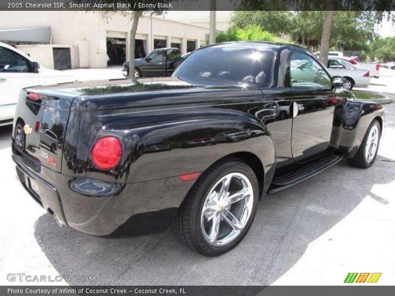 Smokin' Asphalt Black / Ebony Black 2005 Chevrolet SSR