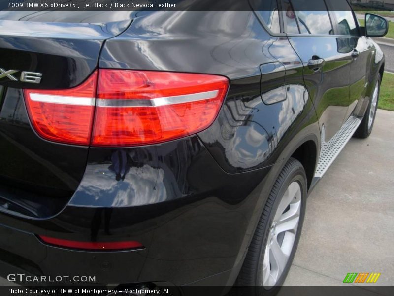 Jet Black / Black Nevada Leather 2009 BMW X6 xDrive35i