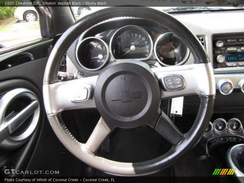 Smokin' Asphalt Black / Ebony Black 2005 Chevrolet SSR