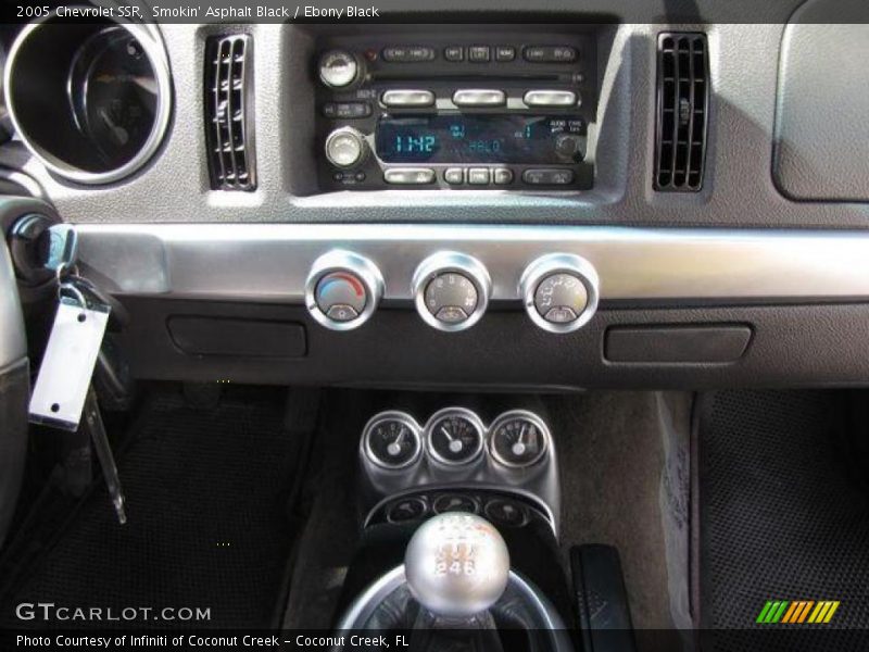 Smokin' Asphalt Black / Ebony Black 2005 Chevrolet SSR