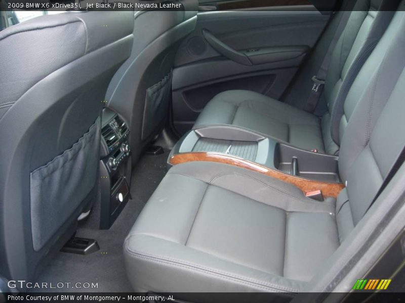 Jet Black / Black Nevada Leather 2009 BMW X6 xDrive35i