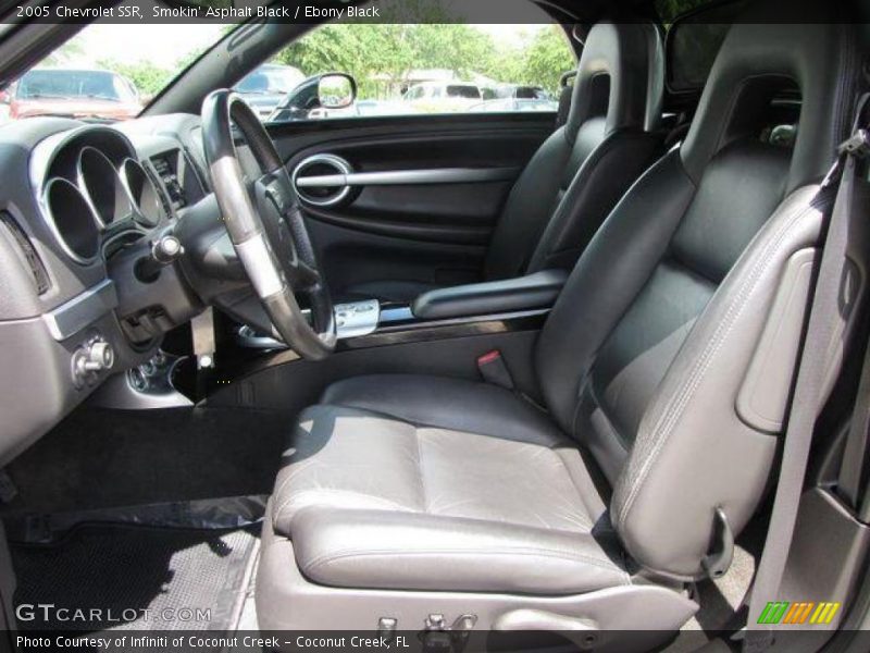 Smokin' Asphalt Black / Ebony Black 2005 Chevrolet SSR