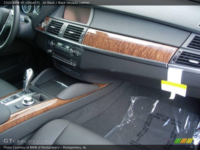 Jet Black / Black Nevada Leather 2009 BMW X6 xDrive35i