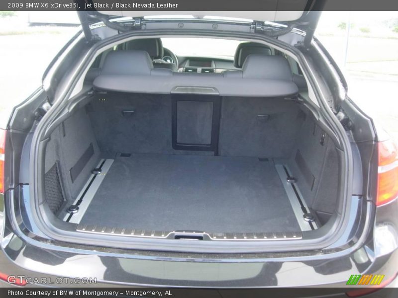 Jet Black / Black Nevada Leather 2009 BMW X6 xDrive35i