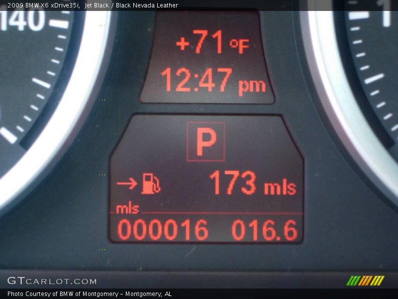 Jet Black / Black Nevada Leather 2009 BMW X6 xDrive35i