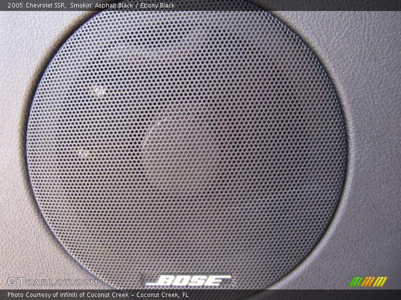 Smokin' Asphalt Black / Ebony Black 2005 Chevrolet SSR