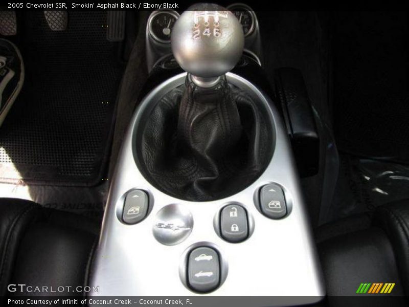 Smokin' Asphalt Black / Ebony Black 2005 Chevrolet SSR