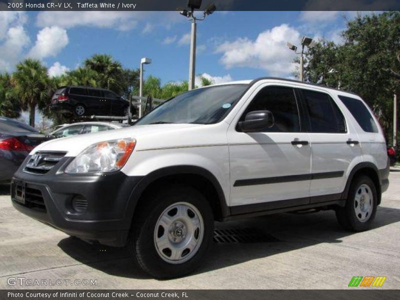 Taffeta White / Ivory 2005 Honda CR-V LX