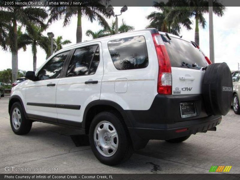 Taffeta White / Ivory 2005 Honda CR-V LX