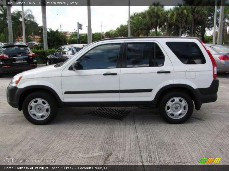 Taffeta White / Ivory 2005 Honda CR-V LX