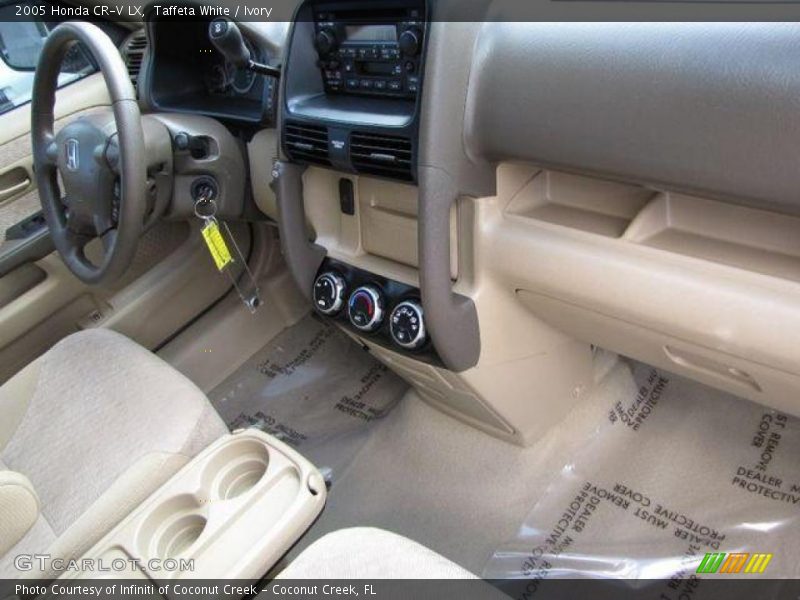 Taffeta White / Ivory 2005 Honda CR-V LX