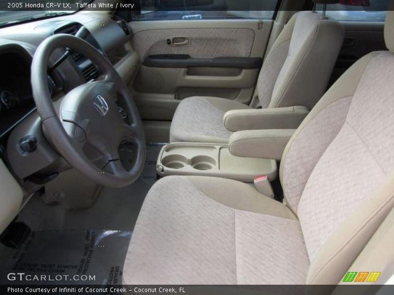Taffeta White / Ivory 2005 Honda CR-V LX