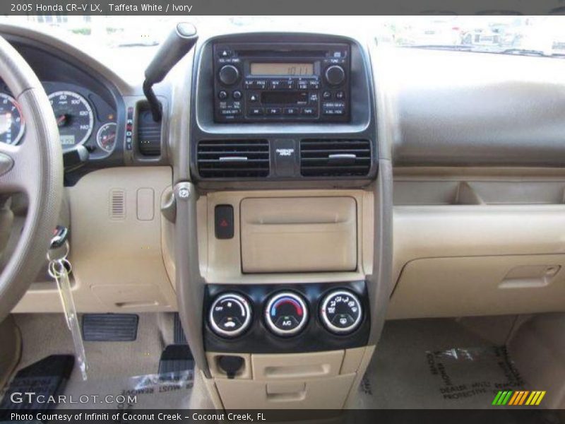 Taffeta White / Ivory 2005 Honda CR-V LX