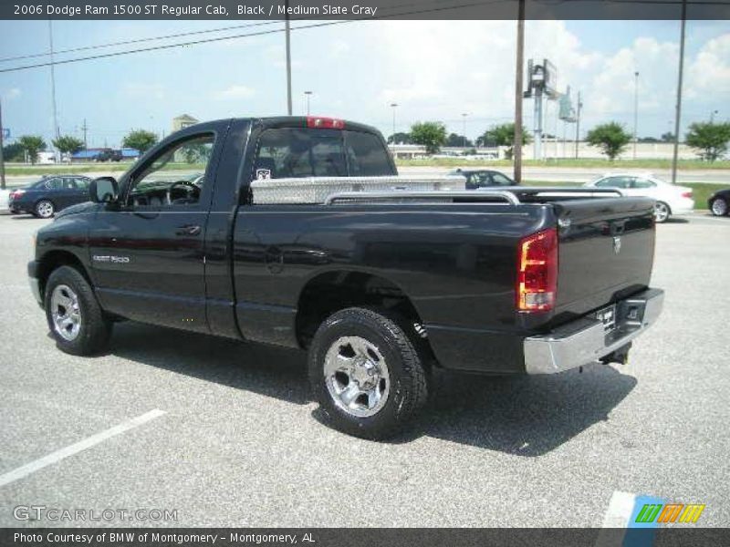 Black / Medium Slate Gray 2006 Dodge Ram 1500 ST Regular Cab