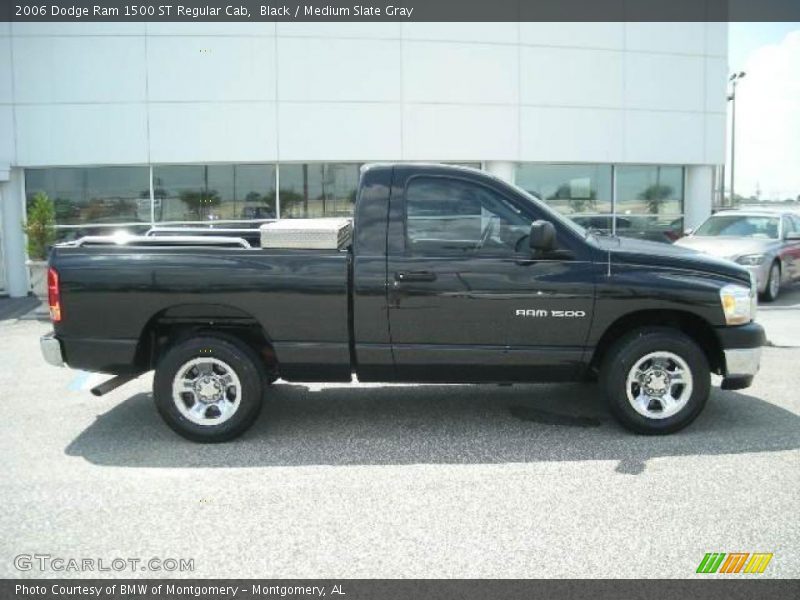 Black / Medium Slate Gray 2006 Dodge Ram 1500 ST Regular Cab