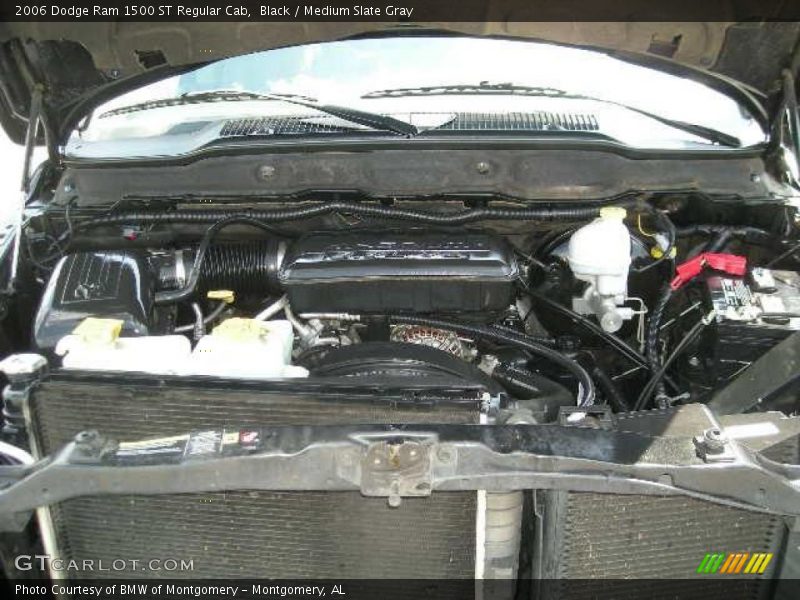 Black / Medium Slate Gray 2006 Dodge Ram 1500 ST Regular Cab