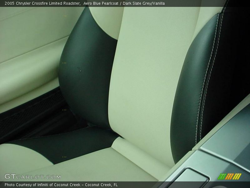 Aero Blue Pearlcoat / Dark Slate Grey/Vanilla 2005 Chrysler Crossfire Limited Roadster