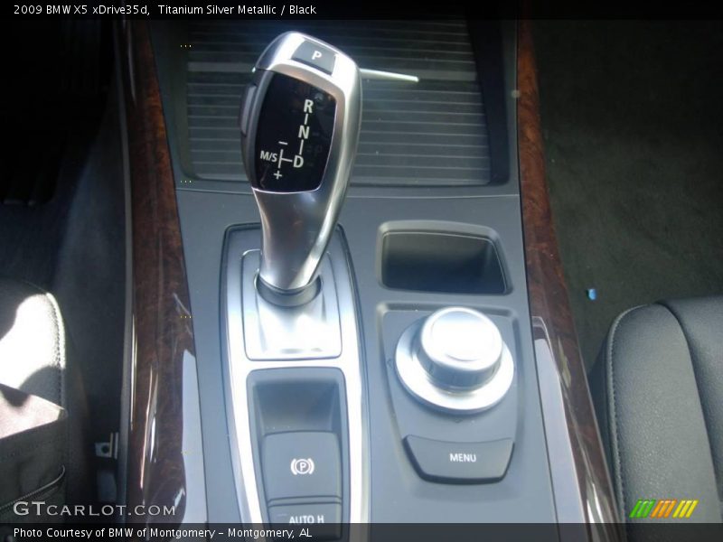 Titanium Silver Metallic / Black 2009 BMW X5 xDrive35d