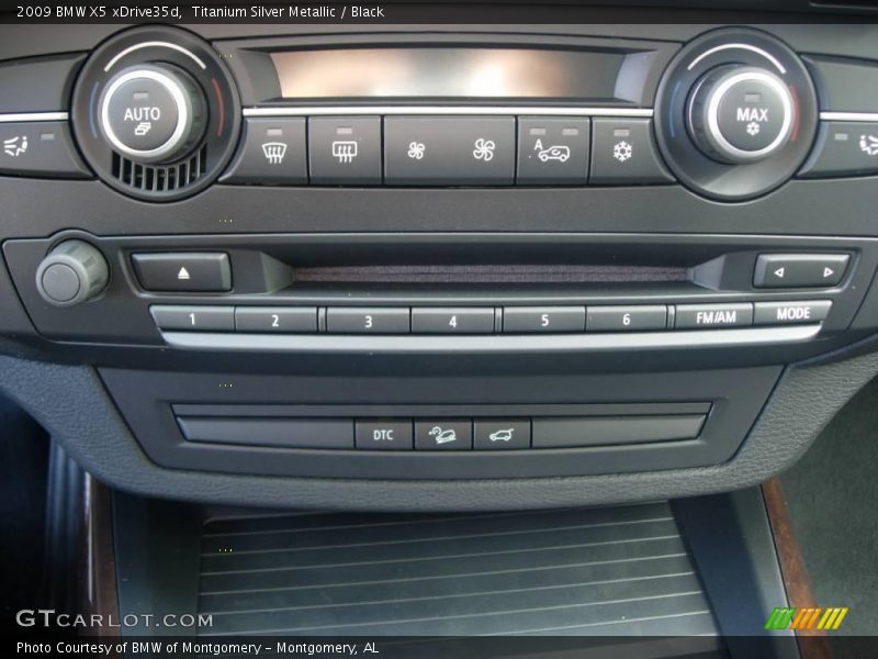 Titanium Silver Metallic / Black 2009 BMW X5 xDrive35d