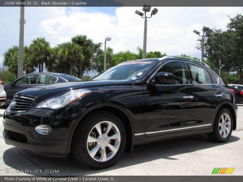 Black Obsidian / Graphite 2008 Infiniti EX 35
