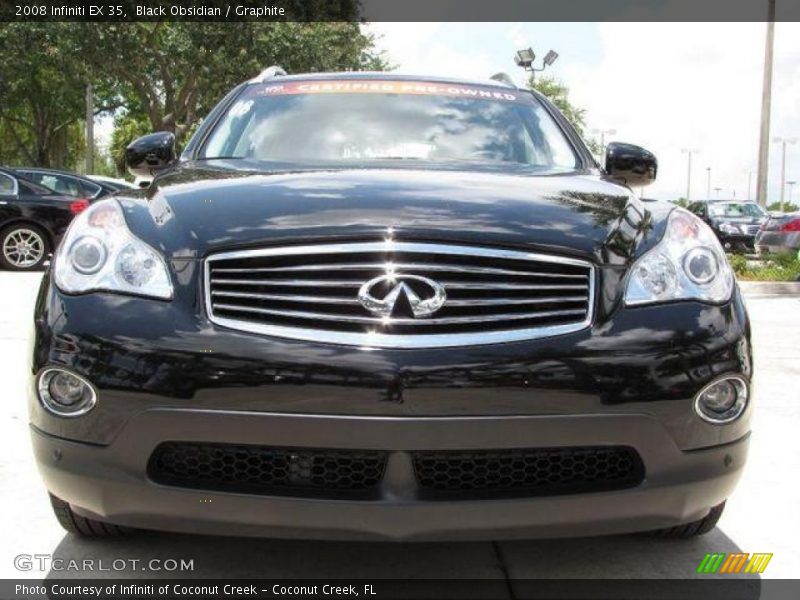 Black Obsidian / Graphite 2008 Infiniti EX 35