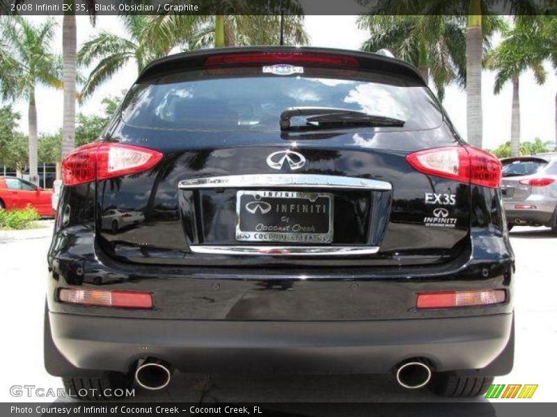 Black Obsidian / Graphite 2008 Infiniti EX 35