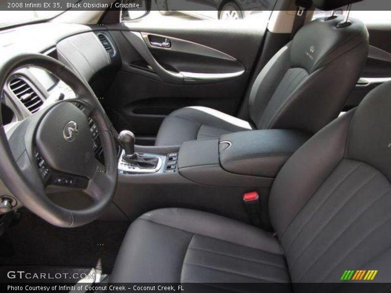 Black Obsidian / Graphite 2008 Infiniti EX 35