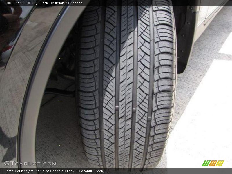 Black Obsidian / Graphite 2008 Infiniti EX 35