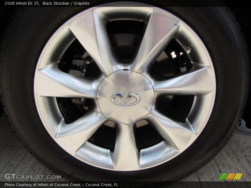Black Obsidian / Graphite 2008 Infiniti EX 35