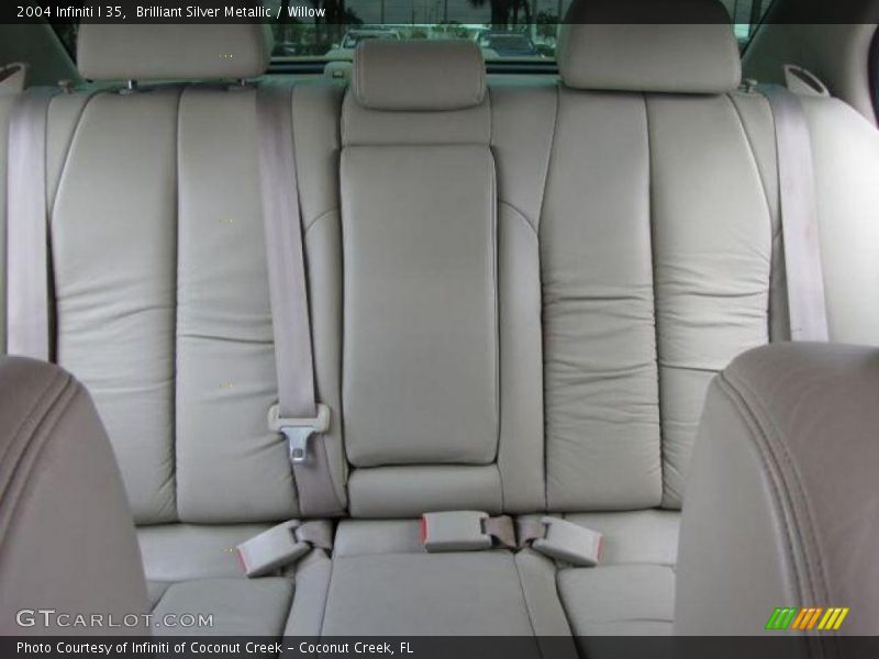 Brilliant Silver Metallic / Willow 2004 Infiniti I 35