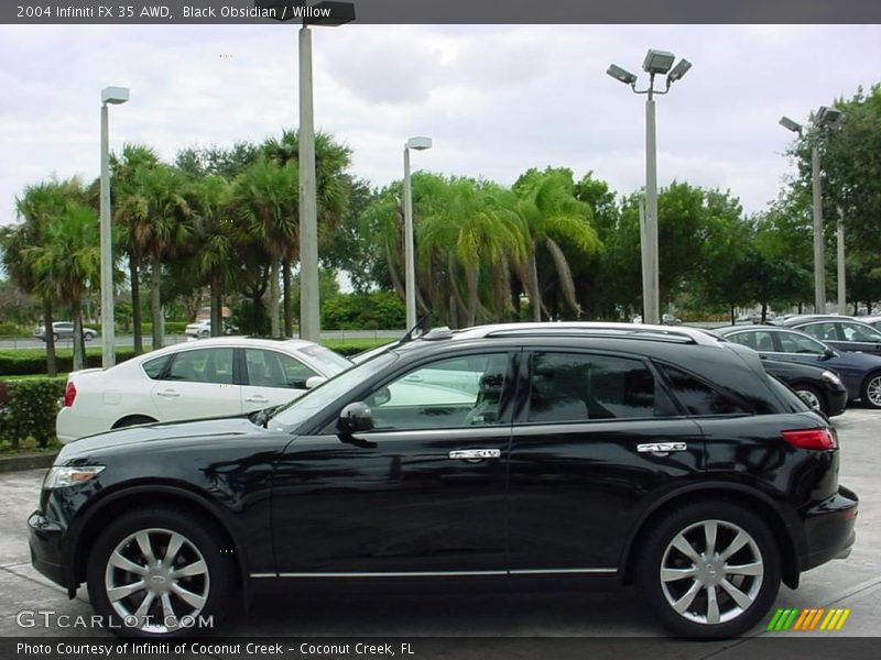 Black Obsidian / Willow 2004 Infiniti FX 35 AWD