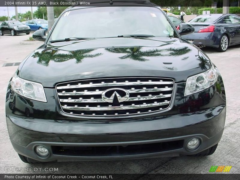 Black Obsidian / Willow 2004 Infiniti FX 35 AWD