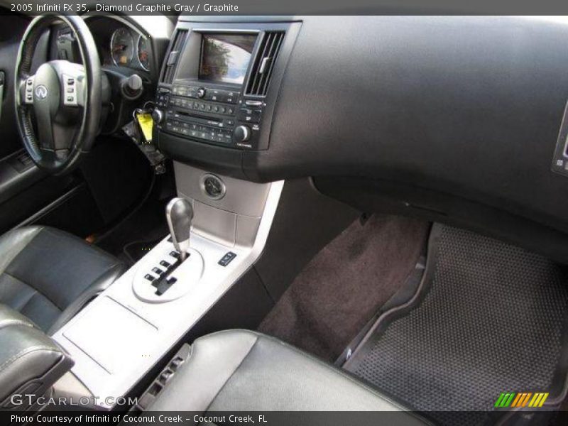 Diamond Graphite Gray / Graphite 2005 Infiniti FX 35