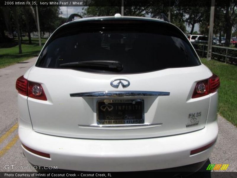 Ivory White Pearl / Wheat 2006 Infiniti FX 35