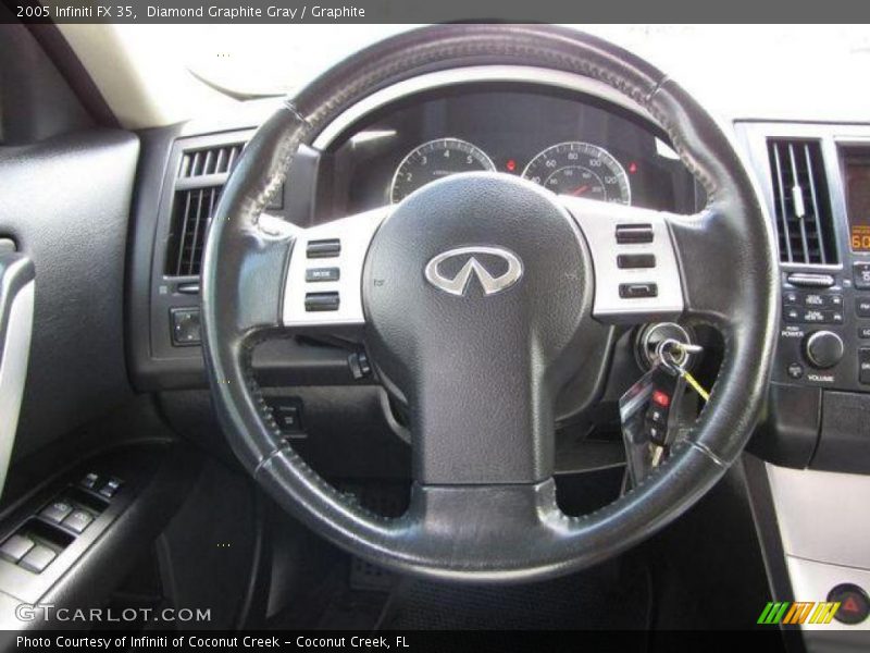 Diamond Graphite Gray / Graphite 2005 Infiniti FX 35