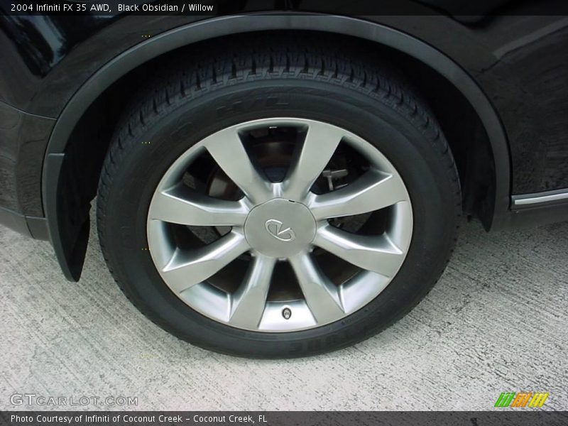 Black Obsidian / Willow 2004 Infiniti FX 35 AWD