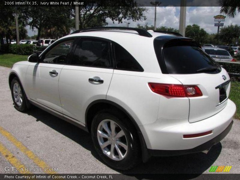Ivory White Pearl / Wheat 2006 Infiniti FX 35